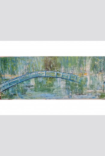 Le pont (hommage à Monet)
